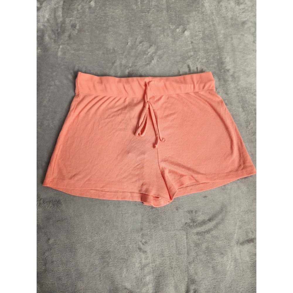 New HANKY PANKY ECO Rx S Lotus Pink Shorts Short Lounge Pajama NWT Ribbed Sleep